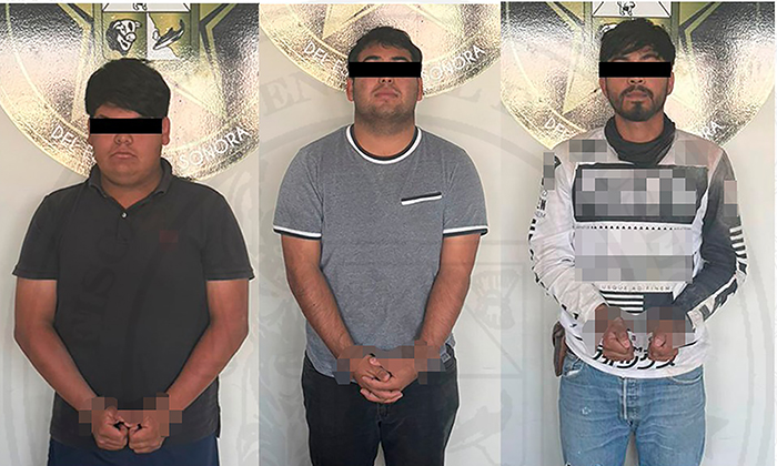 Ejecutan orden de aprehensión contra tres jóvenes en Bahía de Kino