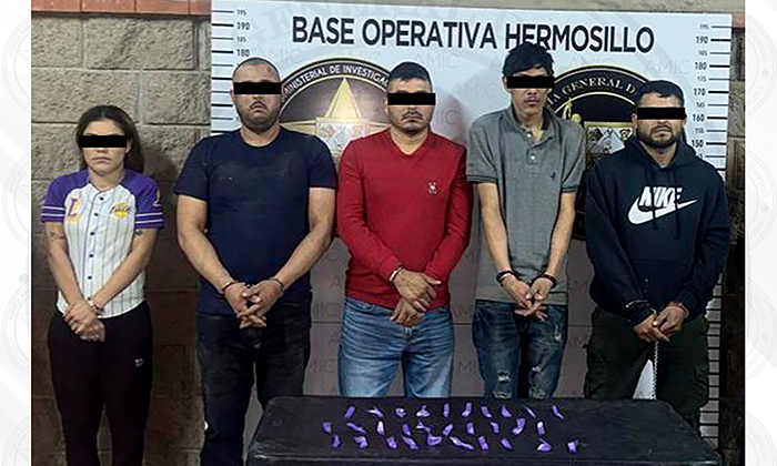 Queda en prisión preventiva “influencer” y acompañantes por delitos contra la salud