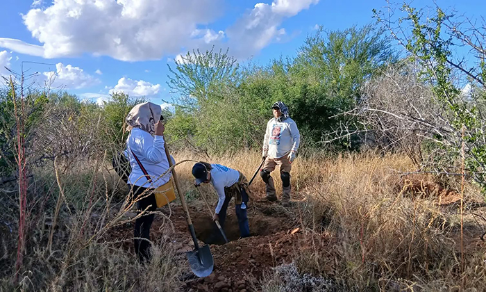 Localizan restos humanos en Real del Alamito