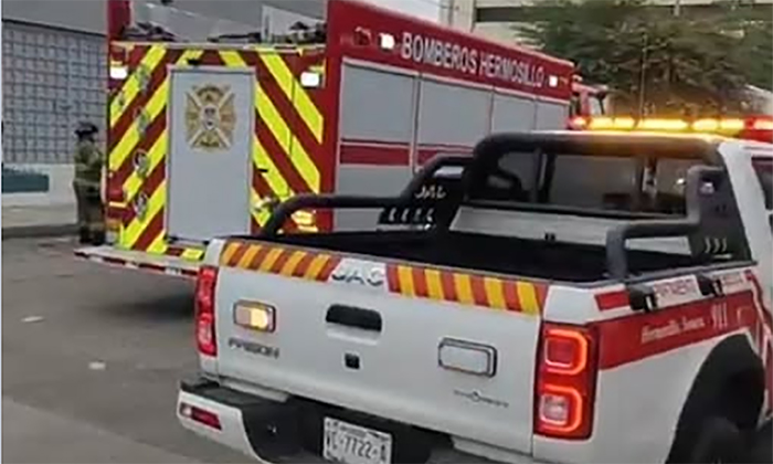 Movilizan a bomberos por conato de incendio en la colonia San Benito