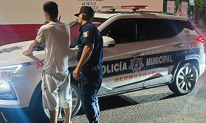 Capturan a presunto narcomenudista en el fraccionamiento Pueblitos