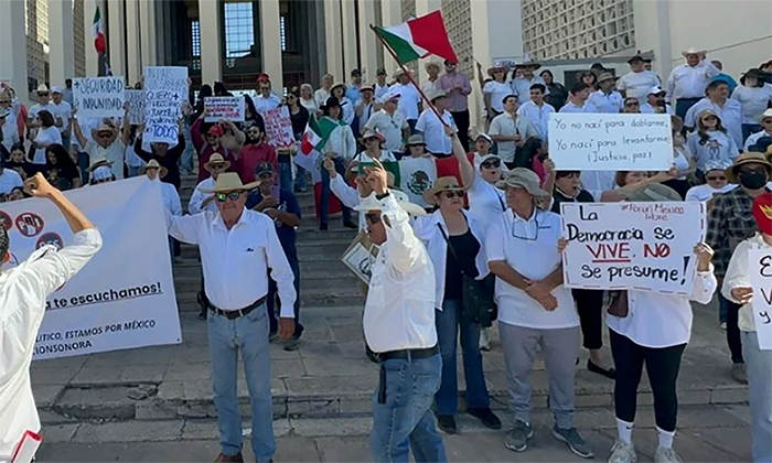 Marchan en demanda de justicia y seguridad; Convocados por la Generación Z