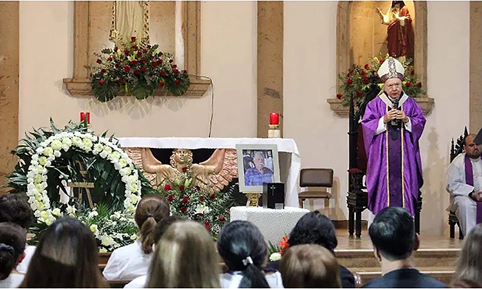 Despiden a don Marco a una semana de tragedia