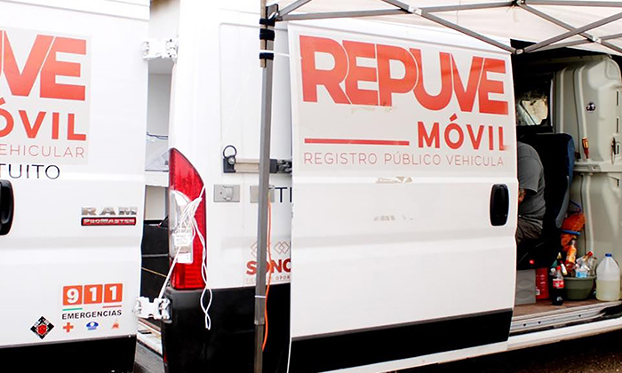 Instalan módulo del Repuve en Centro Hábitat en la colonia Solidaridad