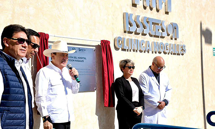 Amplían hospital de Isssteson en Nogales