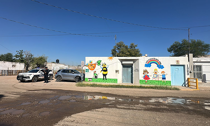 Atienden fuga de gas contigua a guardería; Policías Municipales y Bomberos