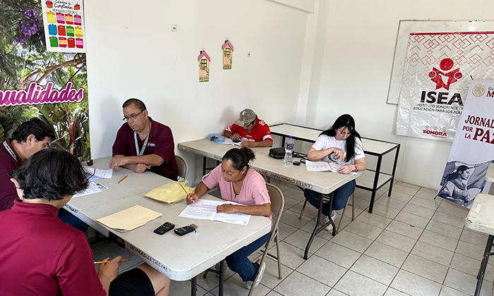 Ofrecen asesoría para certificar educación básica; Personal del ISEA