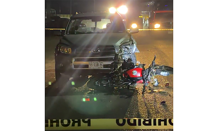 Muere motociclista en choque en la carretera Bacobampo-Navojoa