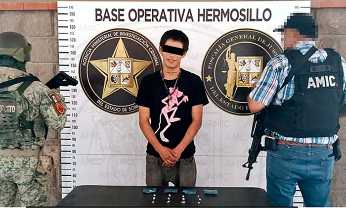 Ponen tras las rejas a presunto narcomenudista durante cateo en El Sahuaro