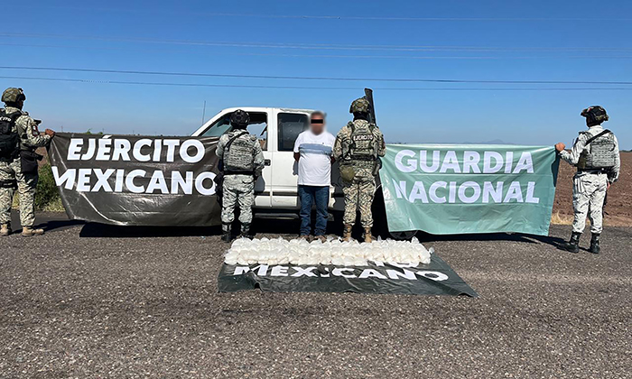 Decomisan 197 kilogramos de metanfetamina en Etchojoa