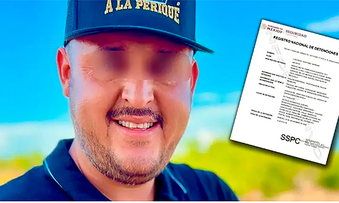 Detienen a “influecer” por posesión de droga en la colonia López Mateos