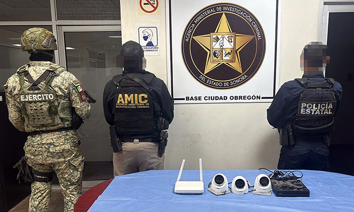 Localizan cámaras de videovigilancia “parásito” en Cajeme