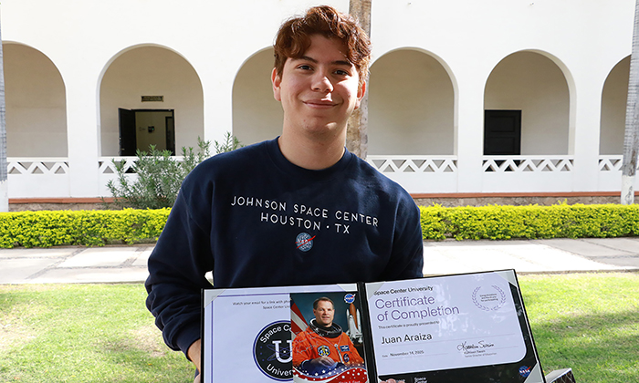 Estudiante de Unison presenta proyecto a la NASA