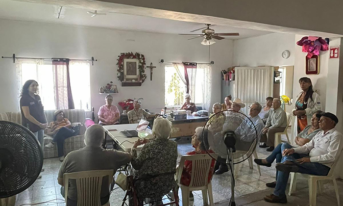 Promueve cultura del respeto a personas adultas mayores