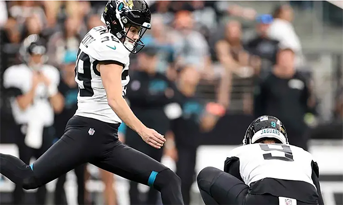 Jaguares vence Raiders por mínima diferencia en tiempo extra