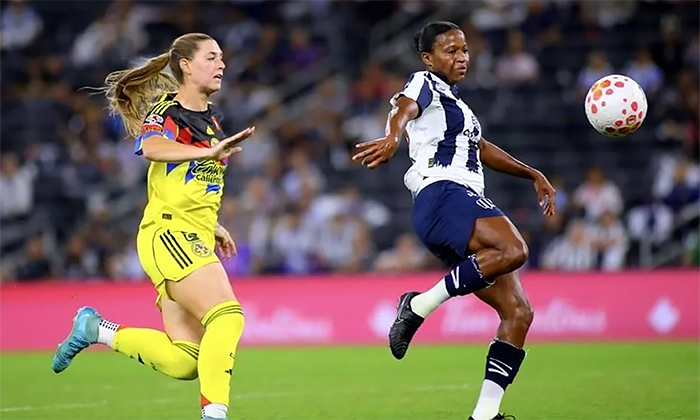 Rayadas empatan ante Águilas por un gol