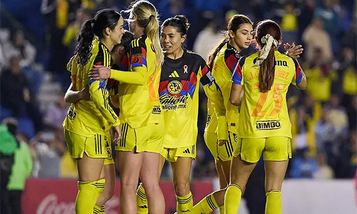 América femenil deja en cero a Rayadas