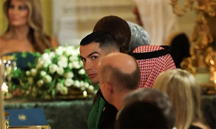 Acude Cristiano Ronaldo a cena con Trump en la Casa Blanca
