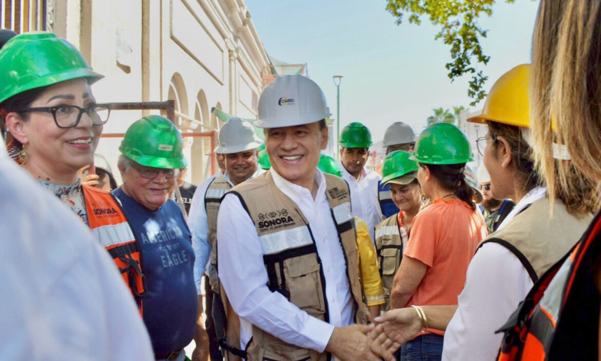 El gobernador Alfonso Durazo con apoyo de la presidenta Claudia Sheinbau destina presupuesto de 4 mil mdp a obra pública