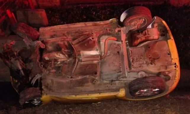 Muere al chocar en auto robado