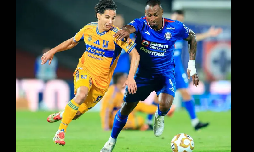 Empatan a un gol Cruz Azul y Tigres en el encuentro de Ida de la Semifinal