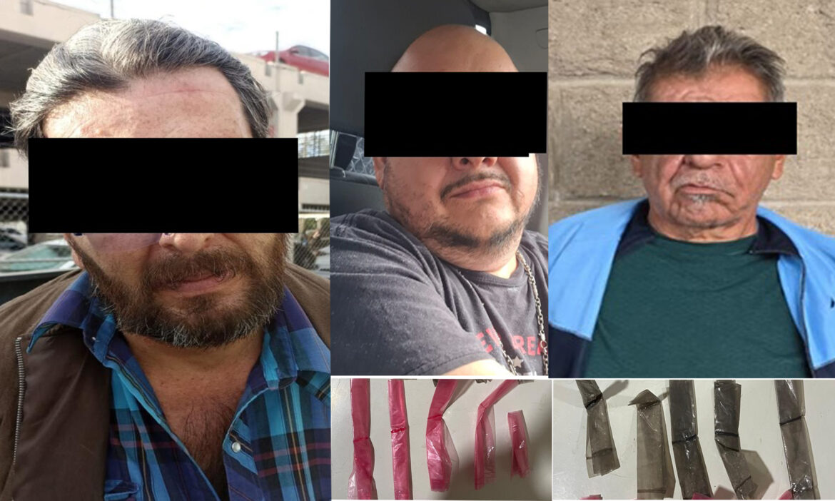 Agentes de la Policía Estatal ponen tras las rejas a tres narcomenudistas