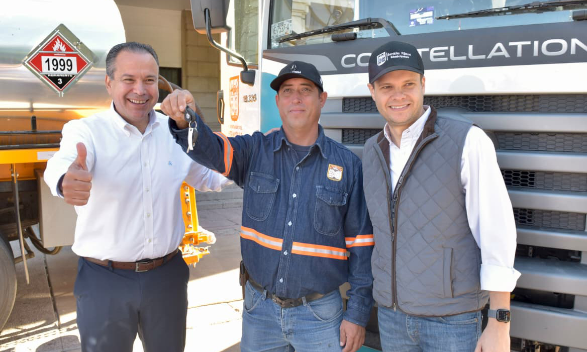 Fortalece Toño Astiazarán áreas de limpieza; invierte 16 mdp en nueva maquinaria