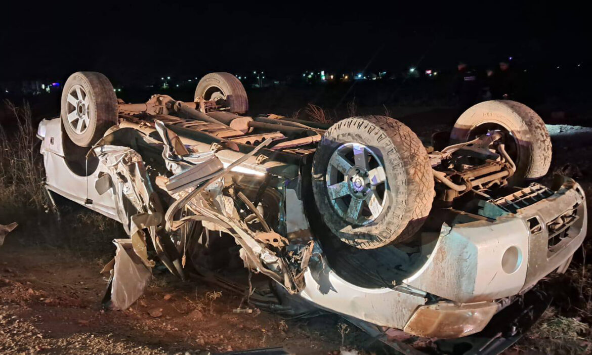 Fallece en trágico volcamiento en la carretera Agua Prieta-Cananea