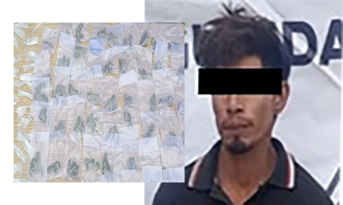 Incauta PESP y SEMAR 80 dosis de narcótico en Etchojoa