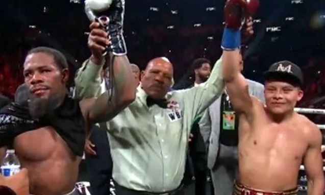 Pitbull Cruz mantiene título interino superligero tras empate con Lamont Roach