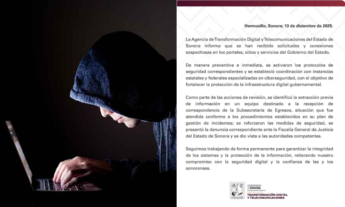Autoridades estatales activan alerta por ciberataque