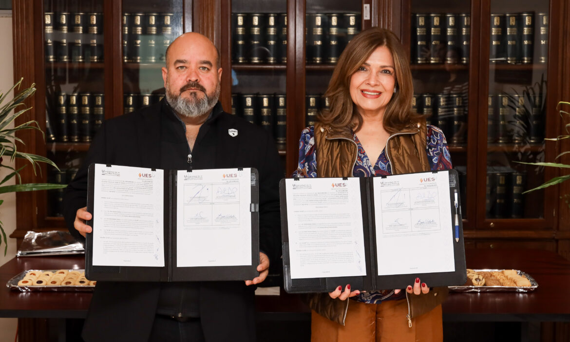 Firman convenio UES y Universidad de Seguridad Pública
