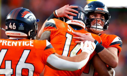 Broncos ganan título de AFC Oeste por primera vez en 10 años