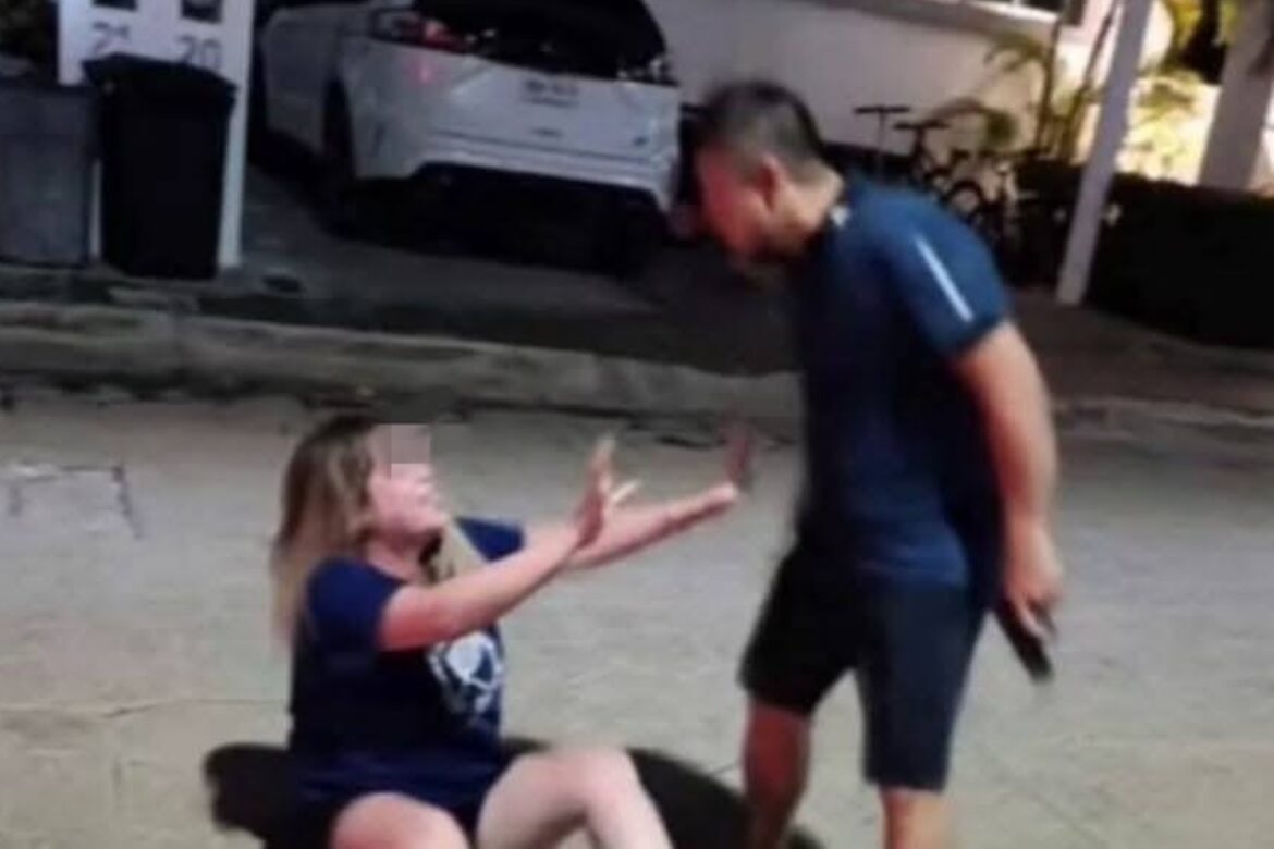 Exhiben a juez de control penal de Quintana Roo amenazando con arma de fuego a su pareja