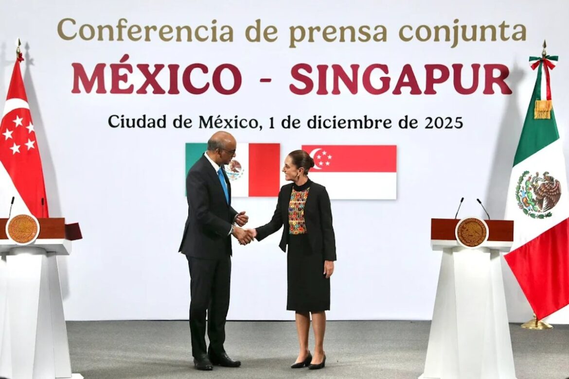 Al Menos 15 Empresas de Singapur Buscan Invertir en México como Parte de una Alianza para Reforzar la Economía Global