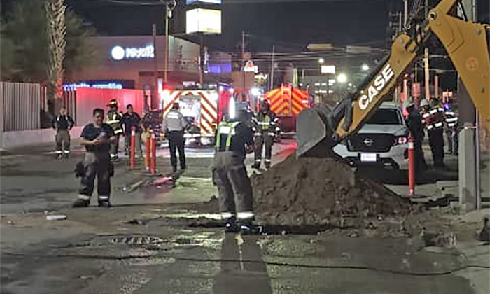 Evacuan a vecinos de la Arena Sonora por fuga de gas natural