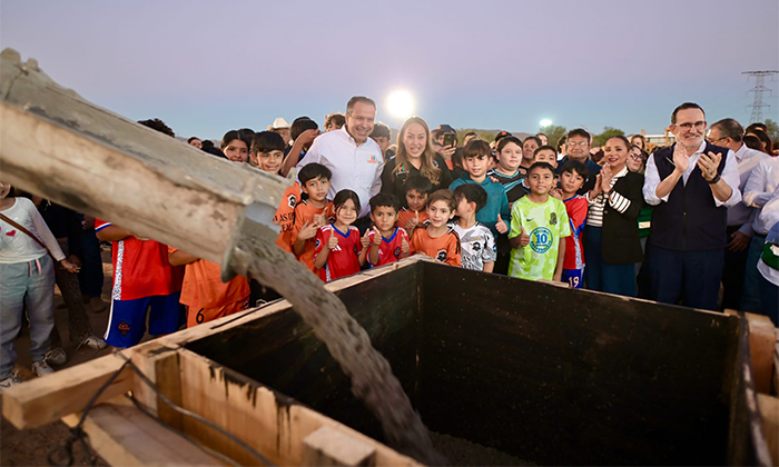 Cumple Toño Astiazarán con el Cárcamo Norte; Inicia primera etapa