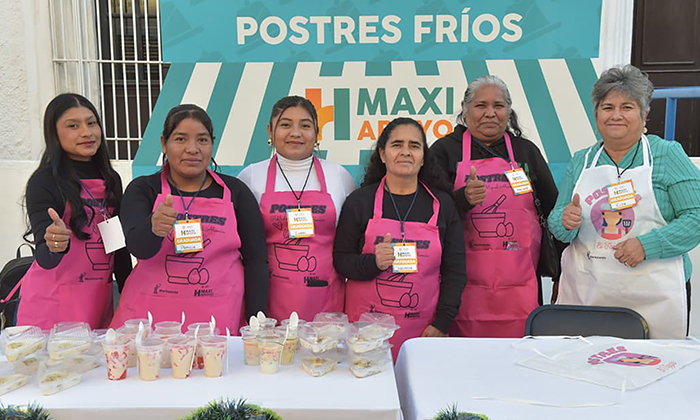 Apoya Toño Astiazarán a emprendedoras con el programa Maxi Apoyo