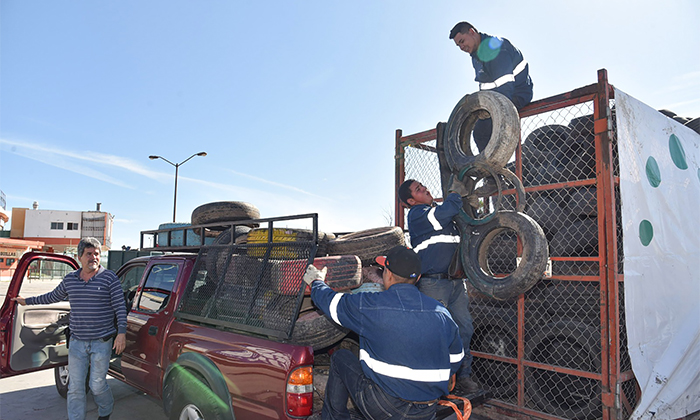 Invita a sumarse al “Llantatón” en distintas colonias
