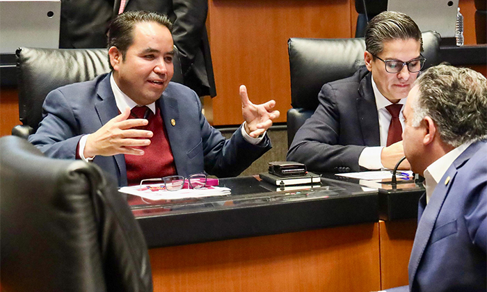 Destaca reformas de gran calado realizado en el Senado