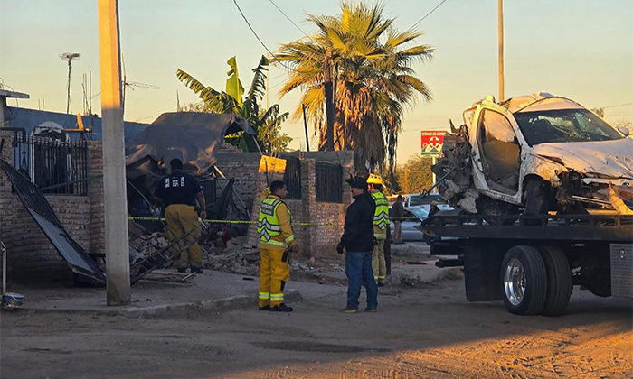 Muere pareja en accidente en San Luis Río Colorado