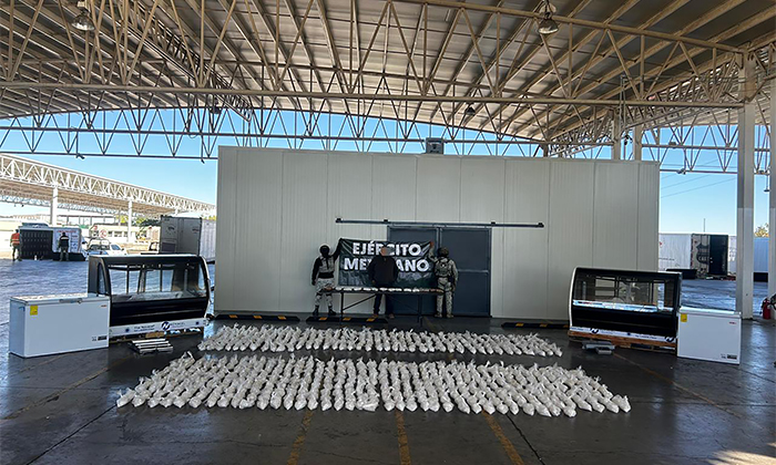 Decomisan más de 300 kilos de drogas en el punto de revisión de Querobabi