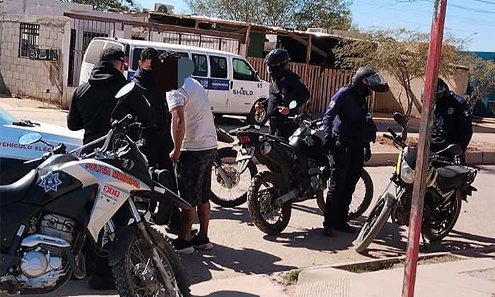 Apresan a ladrón de bicicleta al intentar huir en la colonia Sahuaro