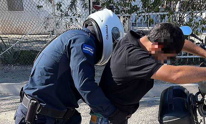 Detienen a joven con dosis de mariguana en el fraccionamiento Dunas