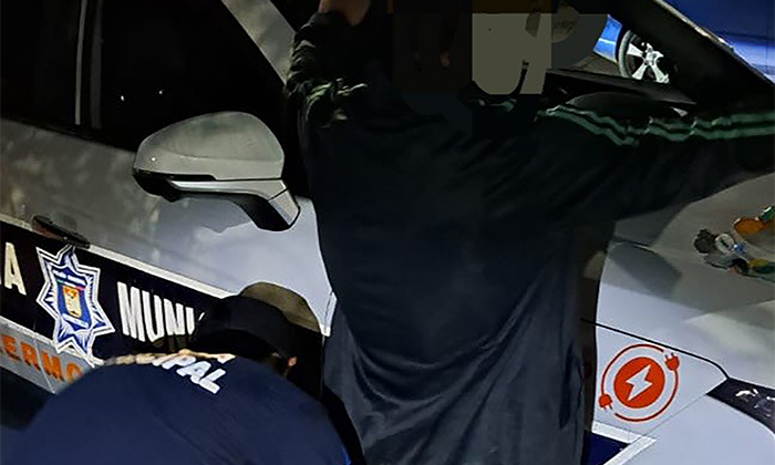 Capturan a cuatro presuntos maleantes armados; Agentes preventivos