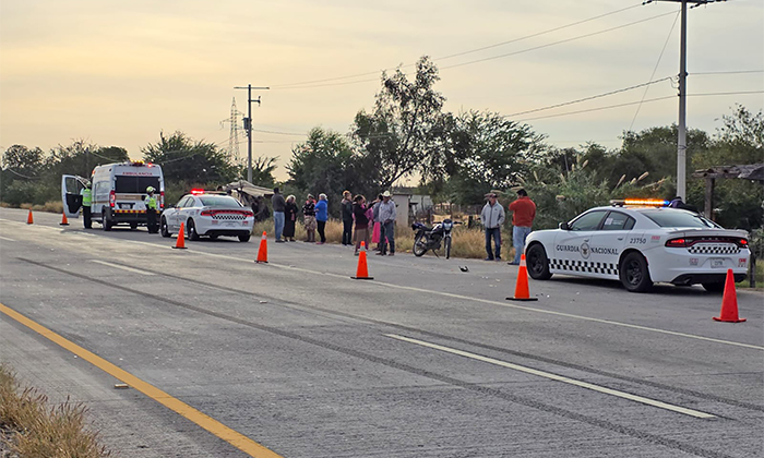 Muere mujer arrollada por “auto fantasma” en la carretera Guaymas-Obregón