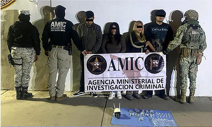 Detienen a cuatro personas durante cateo en Sonoyta