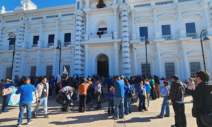 Buscan concientizar sobre inclusión; Realizan caminata