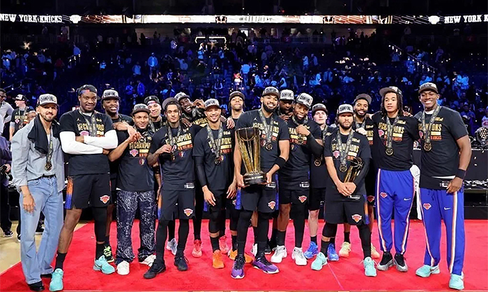 Se coronan Knicks en la Copa NBA