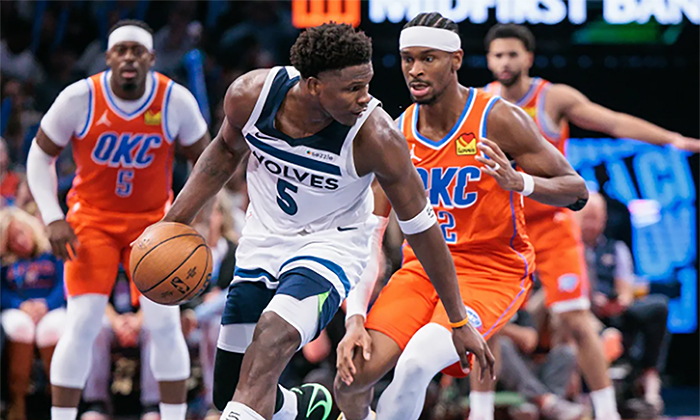 Timberwolves derrota a Thunder